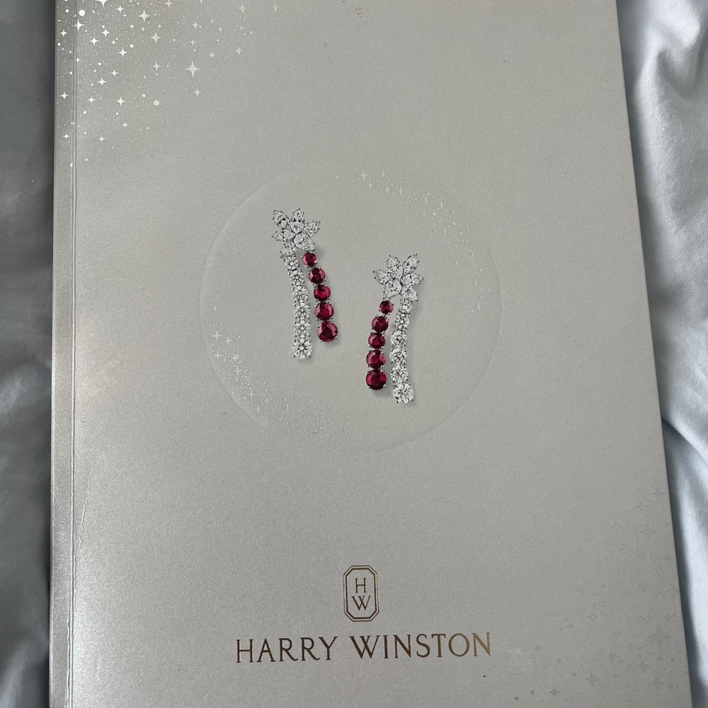 2 Harry Winston Books. One Bridal Collection.